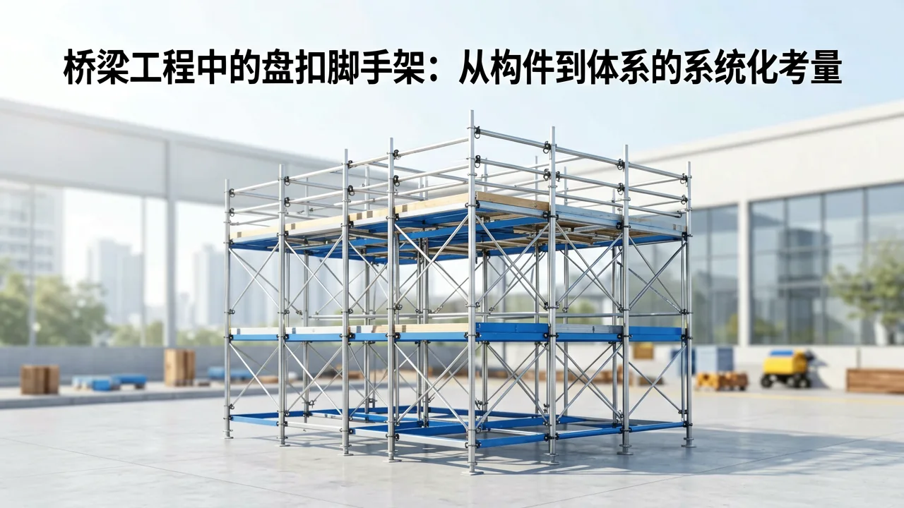 桥梁工程中的盘扣脚手架：从构件到体系的系统化考量